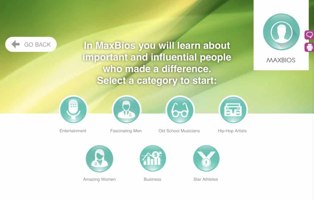 MaxBios biographies