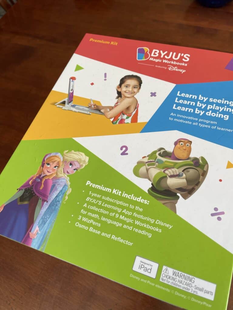 BYJU's Learning featuring Disney Workbooks