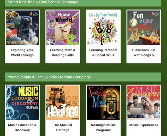 Musical Stations from an educational online subscription based servie