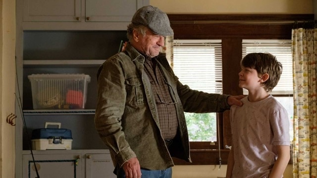 Robert De Niro and Oakes Fegley star in The War with Grandpa