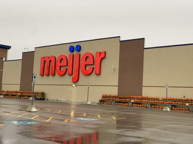Meijer front of store