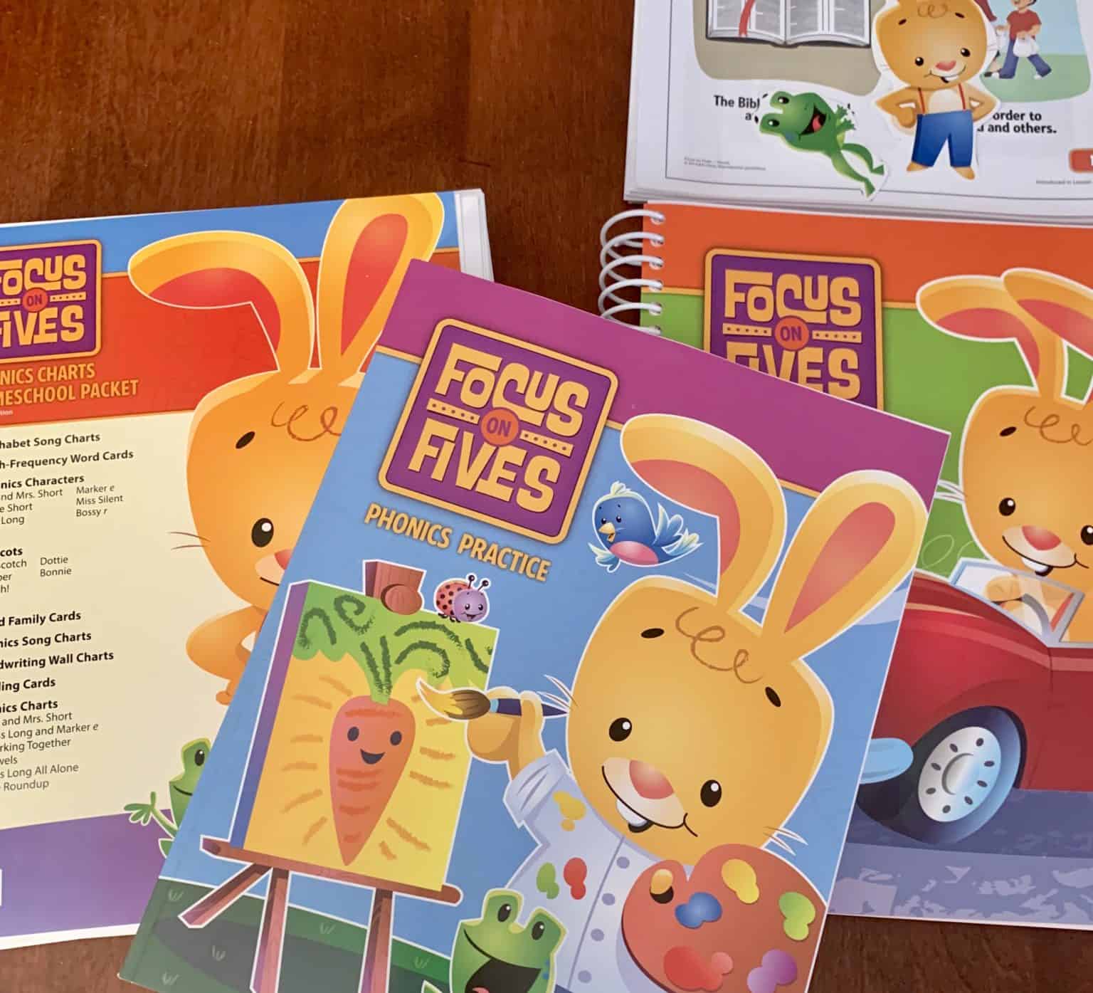 BJU Press Focus on Fives - Homeschool Kindergarten - A MOTHER'S RANDOM