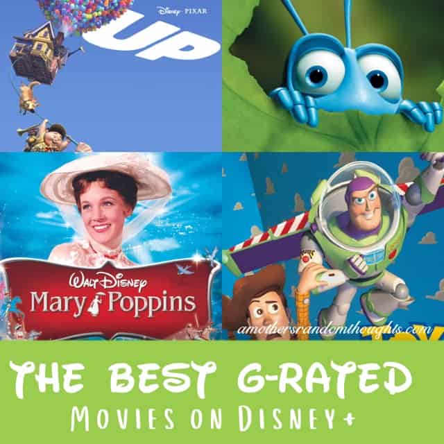 Some of the best G-rated movies streaming on Disney Plus.