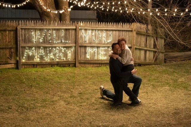 Zachary Levi and Anna Paquin in the hit film, American Underdog