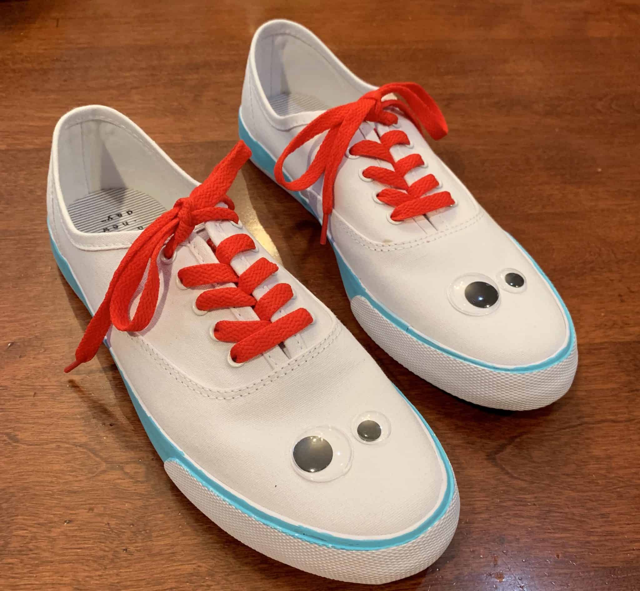 DISNEYBOUNDING: TOY STORY DIY FORKY SHOES - A Mother's Random Thoughts