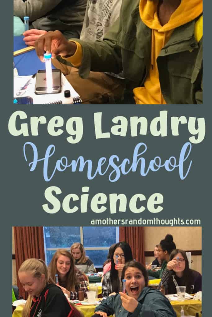 Greg Landry Homeschool Science