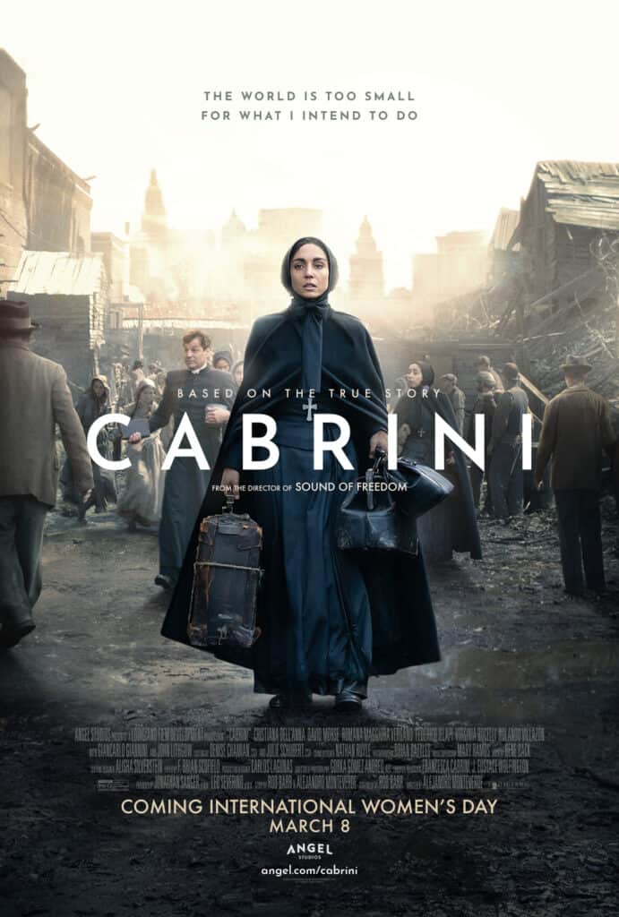 Cabrini by Angel Studios movie poster