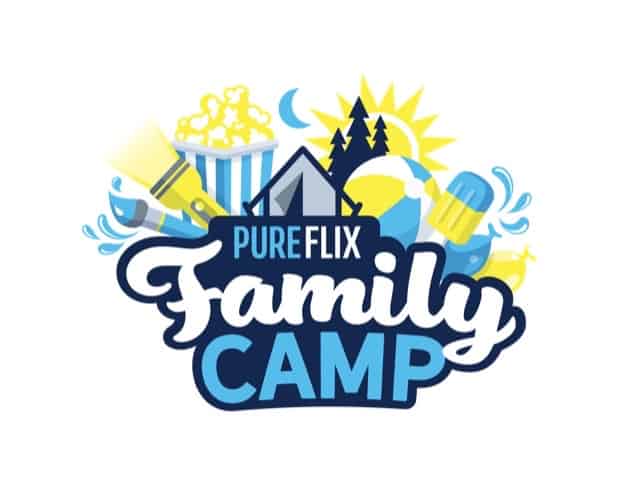 PureFlix Family Camp Logo