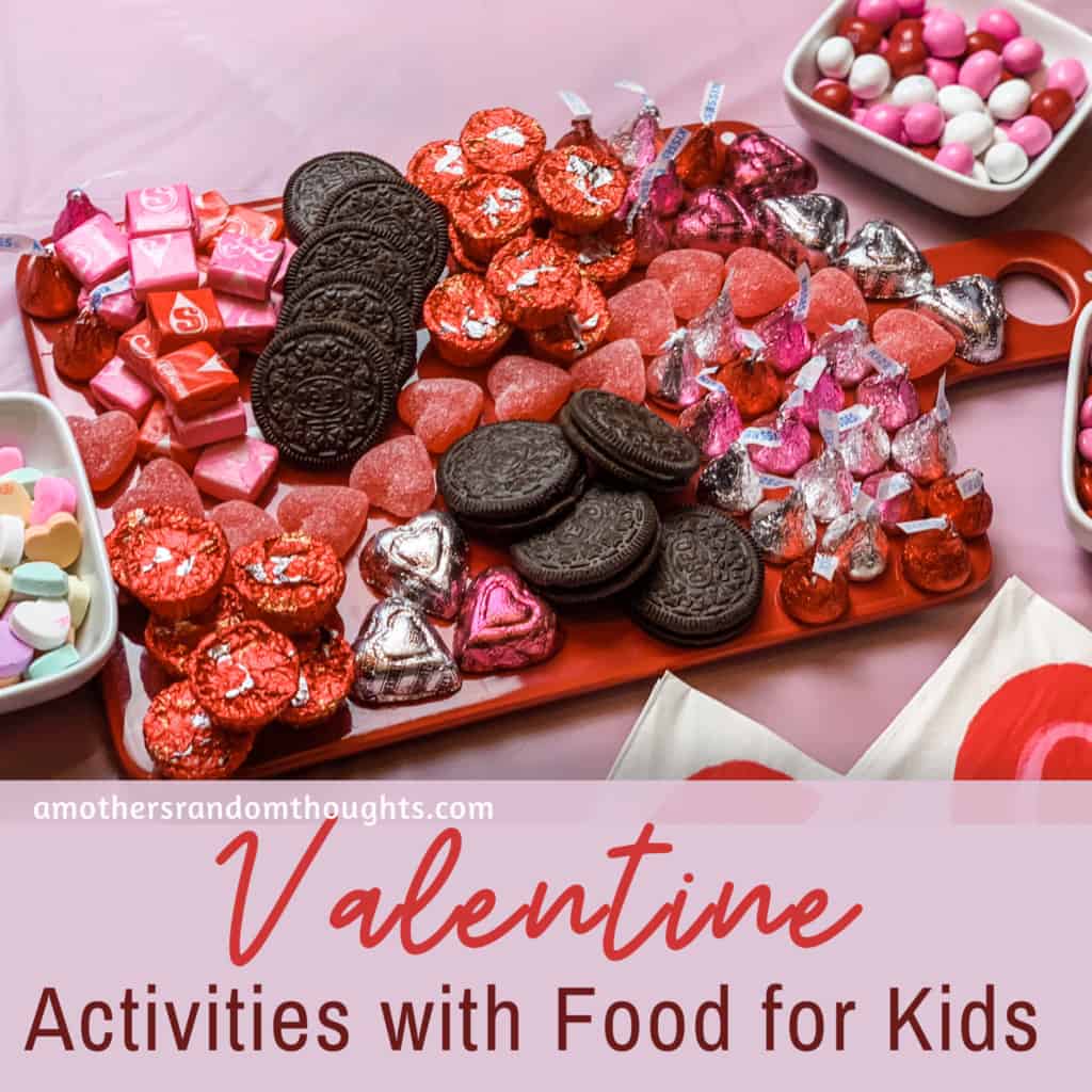 Valentine Activities with Food for Kids