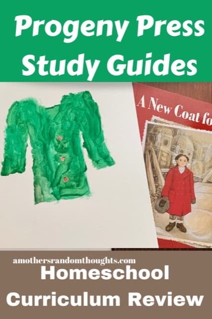 Progeny Press Study Guides Homeschool Curriculum REview