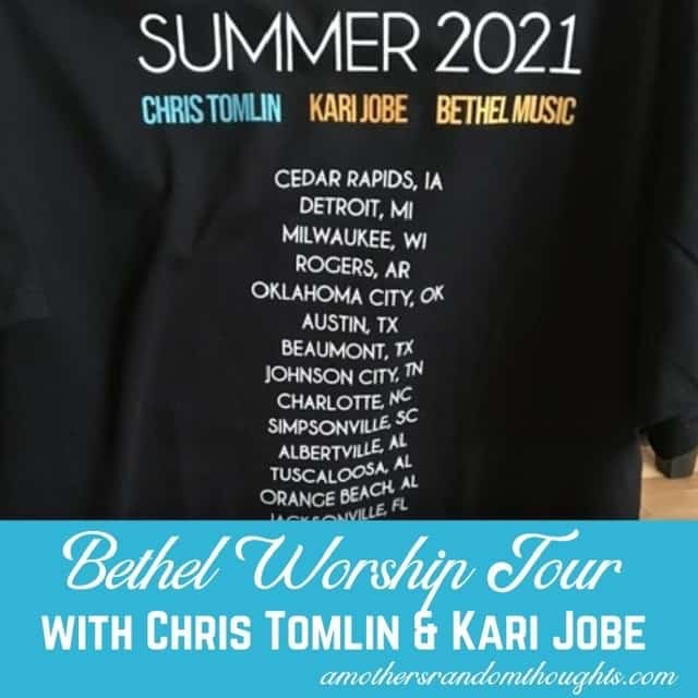 Summer 2021 Bethel Worship Tour