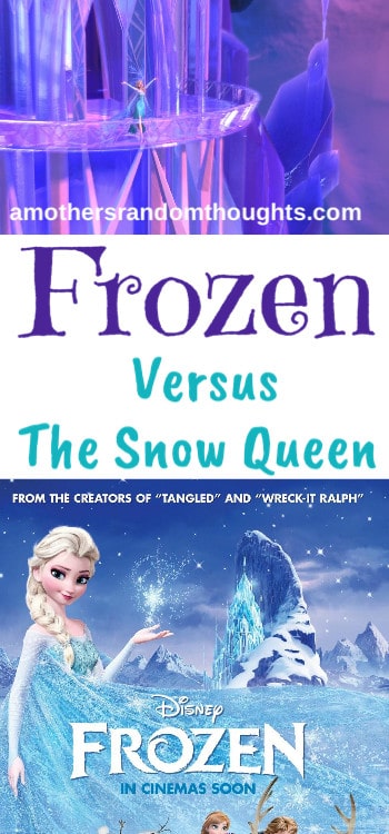 The Snow Queen by Hans Christian Andersen compared to Disney's animated movie Frozen