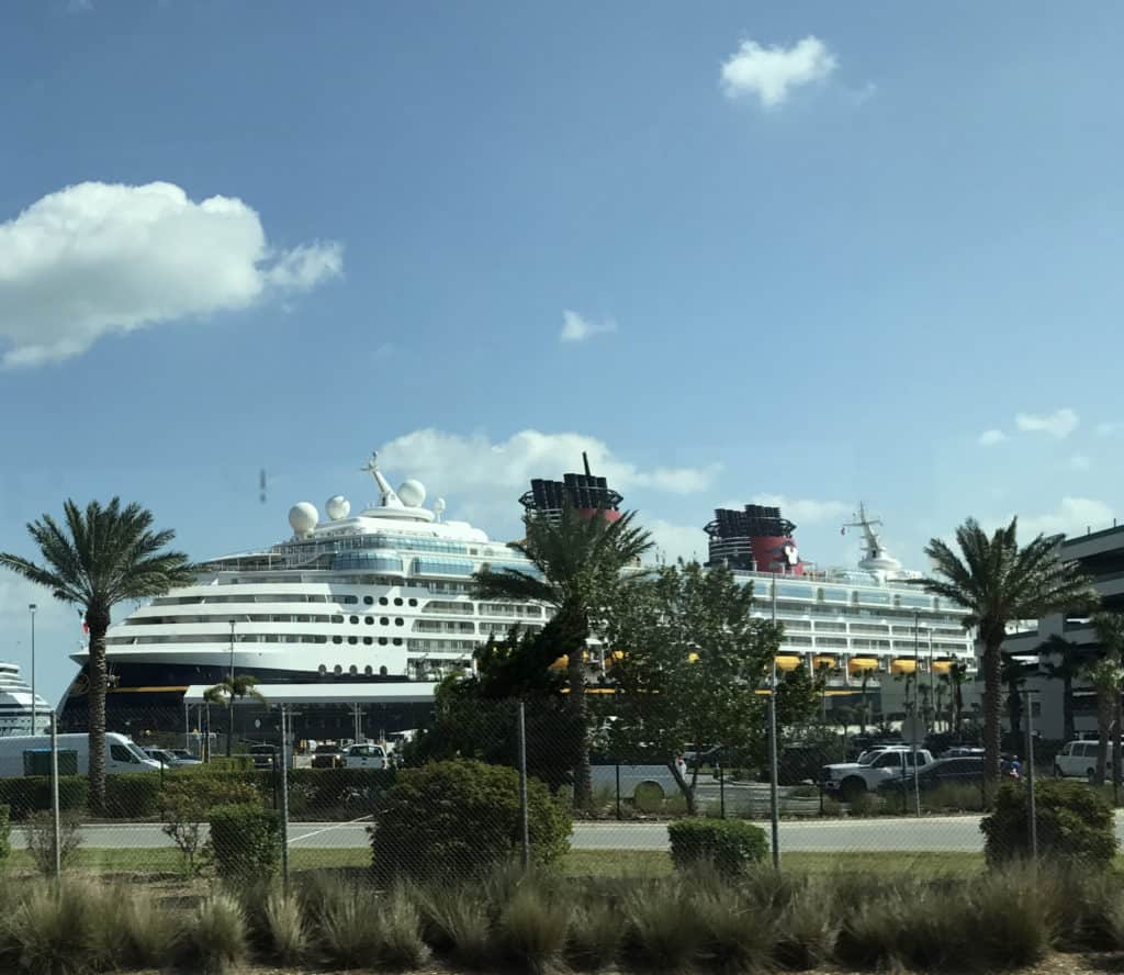 Cruise Ships in Port Cape Canaveral