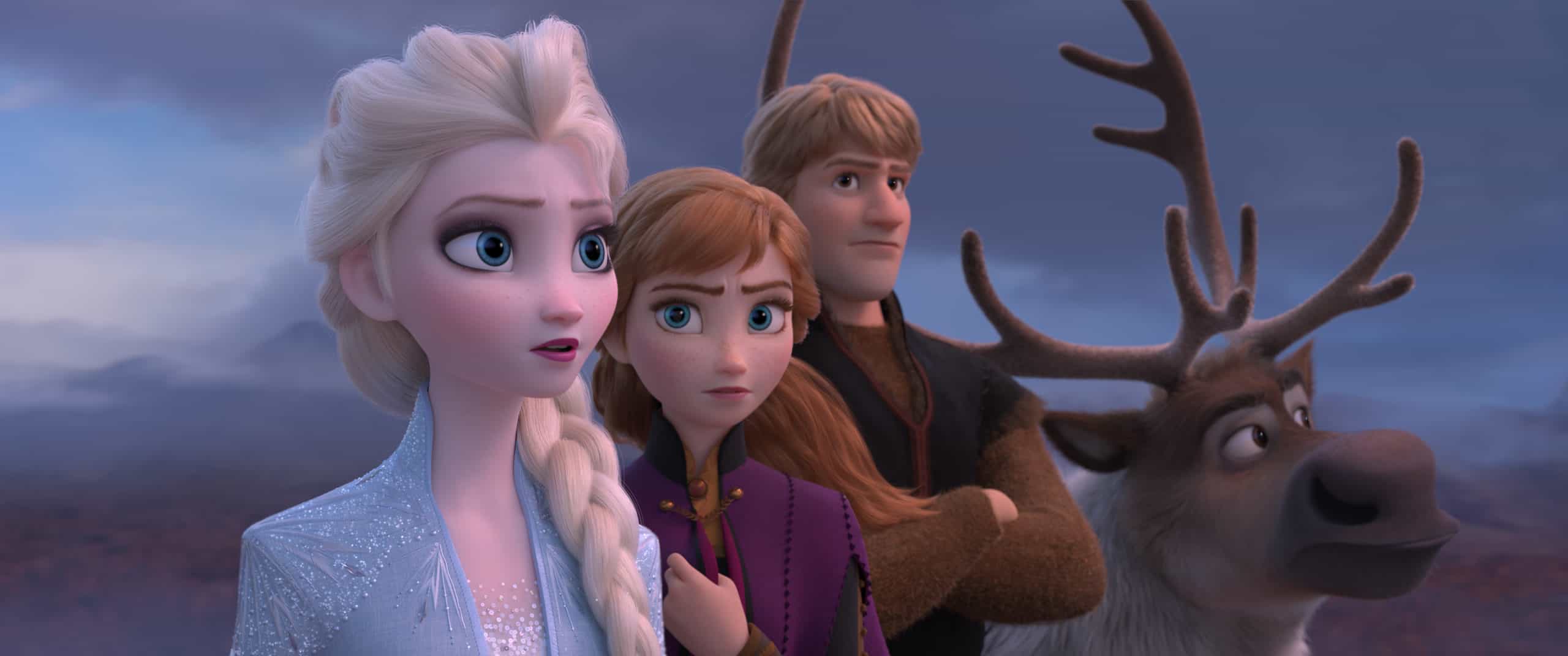 Elsa Anna and Kristoff from Disney Frozen 2
