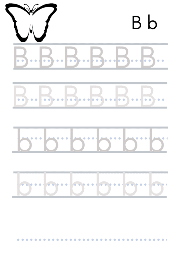 Letter of the Week Free Printables B Worksheets - A Mother's Random ...