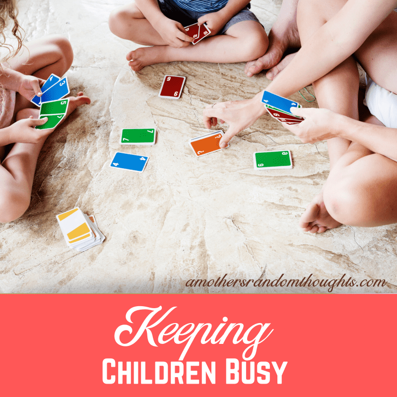 Keeping children busy