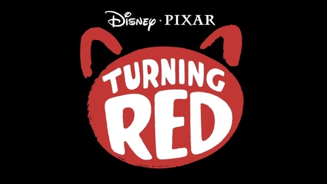 Disney Pixar Turning Red Logo