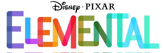 Disney Pixar Elemental Logo