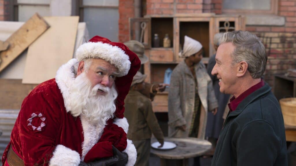 Santa Claus and Scott Calvin