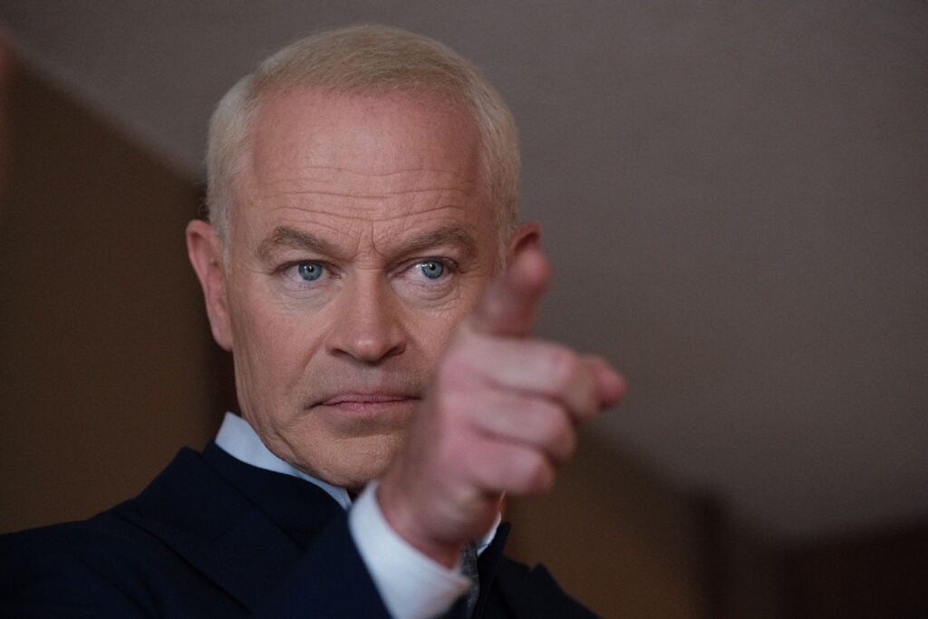 Neal McDonough plays The Benefactor in The Shift