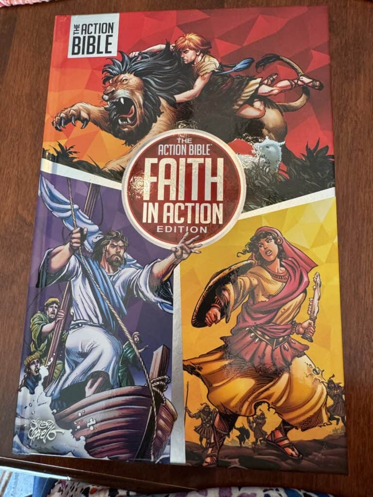 The Action Bible Faith in Action Edition (cover)