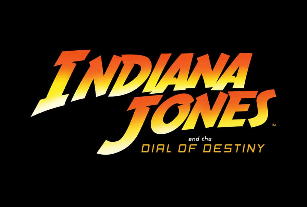 Indiana Jones and the Dial of Destiny title graphics