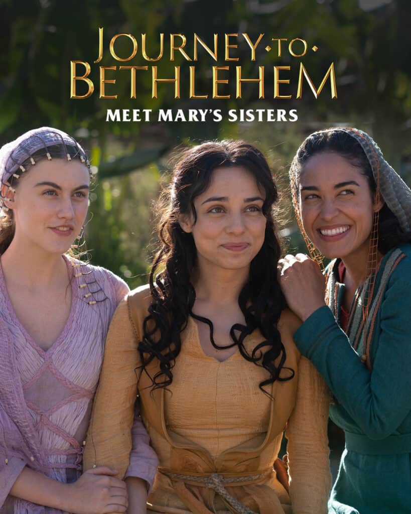 Mary and her sisters in Journey to Bethlehem