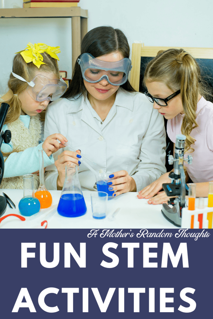 Fun Stem activities for middle schoolers. Homeschool fun with science