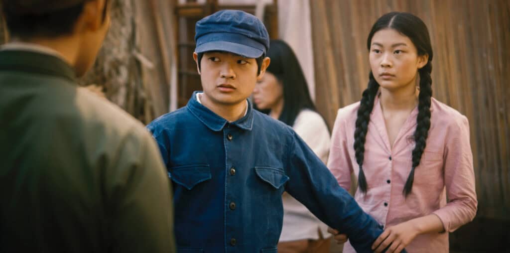 Ming Wang and Lili in the film, SIGHT.