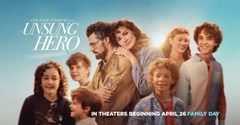 Unsung Hero in theaters April 26, 2024