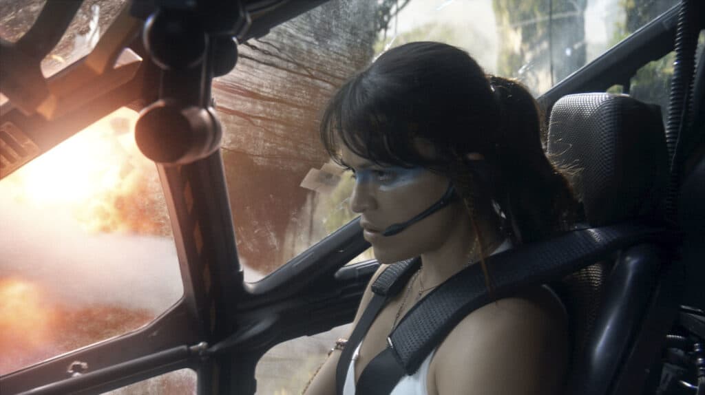 Michelle Rodriguez plays Chacon in Avatar