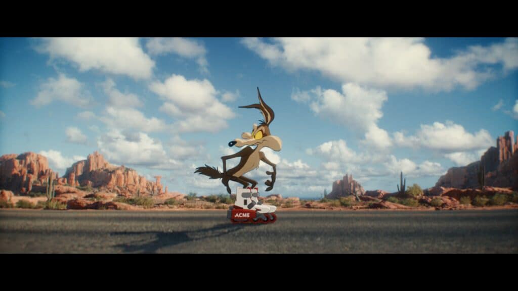 Wile E. Coyote from Coyote vs. Acme released on August 28, 2026