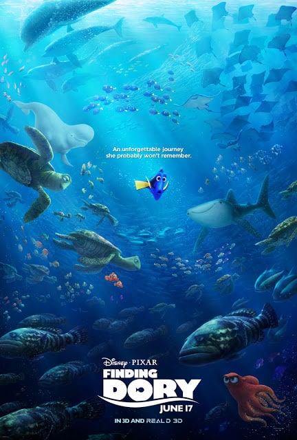 Finding Dory Movie Poster from Disney