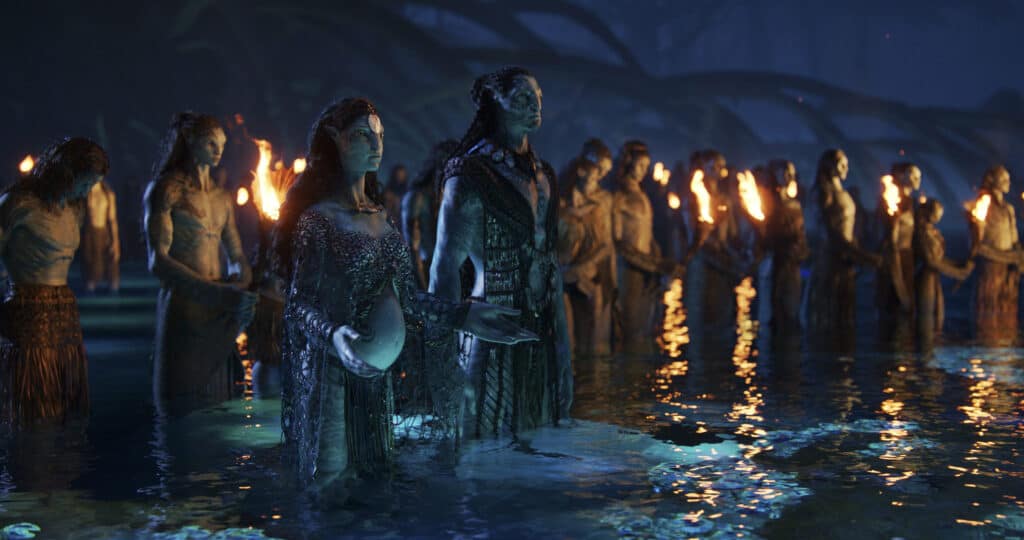 The Water Na'vi in Avatar: The Way of Water