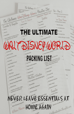 Ultimate Walt Disney World Packing List